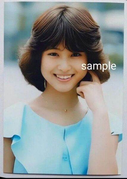 松田聖子 写真 L版 「全盛期」