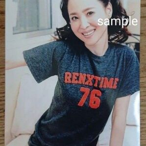 松田聖子 写真L版 「紺T」