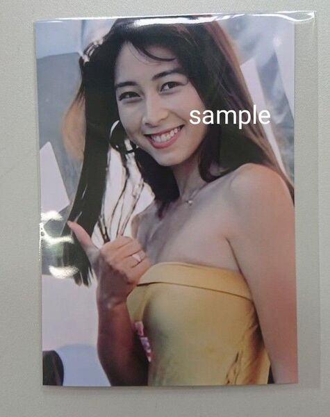 ZARD 坂井泉水 蒲池幸子 写真L版 「50」