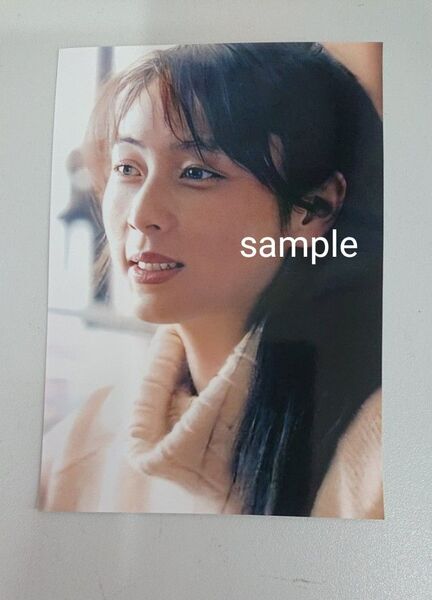 ZARD 坂井泉水 蒲池幸子 写真L版 「素顔」
