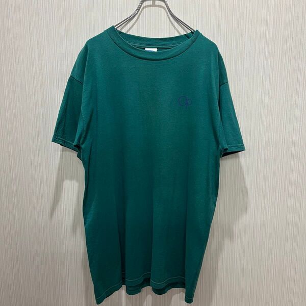 Ocean Pacific グリーン Tシャツ L 古着00’s グラフィックT Tシャツ 半袖 L 無地 半袖Tシャツ 古着