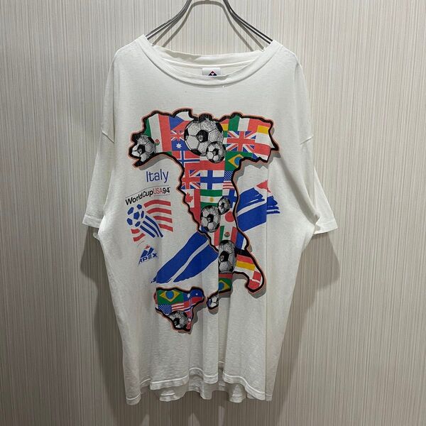 APEX イタリア アメリカワールドカップ Tシャツ 90’s ヴィンテージ 古着 アメカジ 90sビンテージ Tシャツ