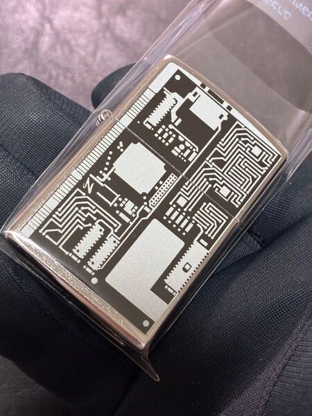 特価品 zippo シルバーダスト 特殊加工 希少モデル 2017年製 シルバーインナー 2017年製