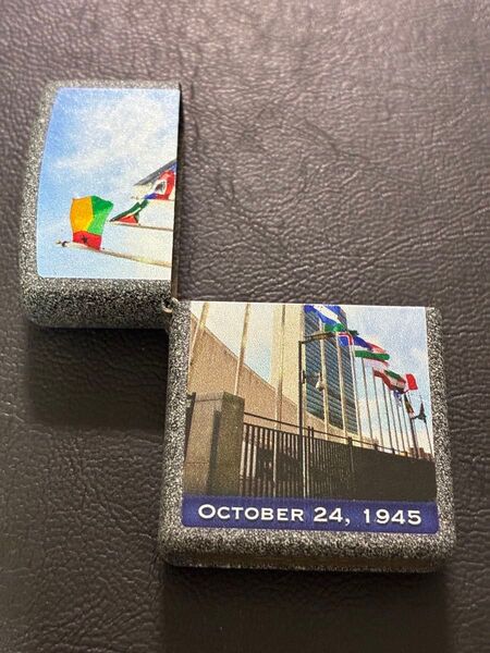 特価品 zippo OCTOBER 24, 1945 外側ケース アウター 特殊加工 希少モデル 2017年製