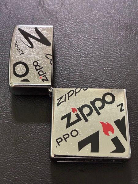 特価品 zippo 歴代ロゴ シルバーダスト 外側ケース アウター 特殊加工 希少モデル 2016年製