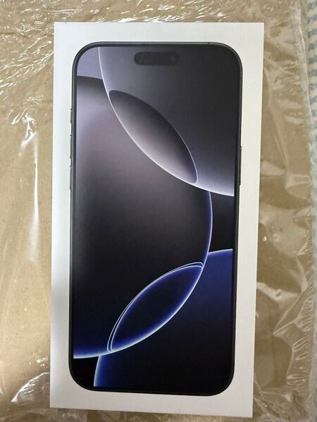 【新品未開封】iPhone 16 Pro Maxブラックチタニウム 256GB SIMフリー