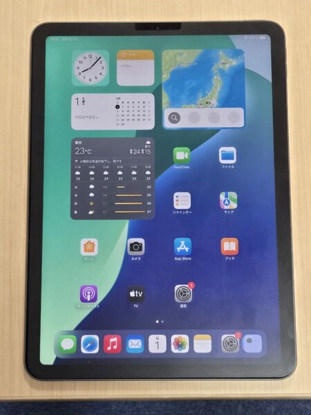 iPad air 4th スペースグレー wifi 64GB バッテリー88% apple pencil 第2世代