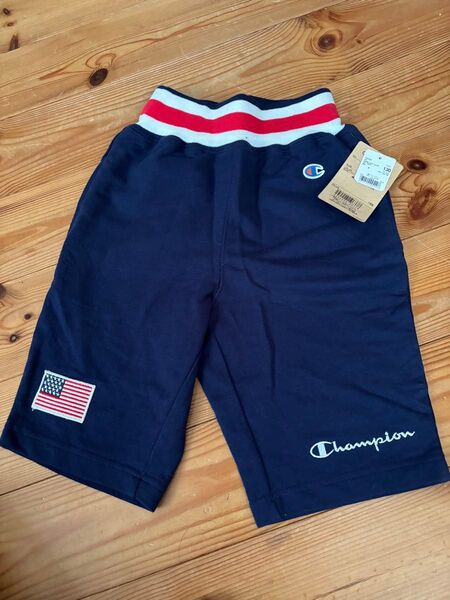 Champion ハーフパンツ キッズ ネイビー 130 新品 未使用