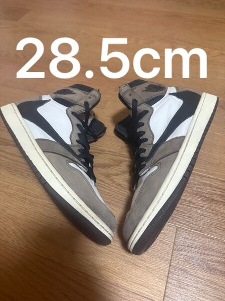 Travis Scott × Nike Air Jordan 1 Retro High OG TS Sail/Dark Mocha