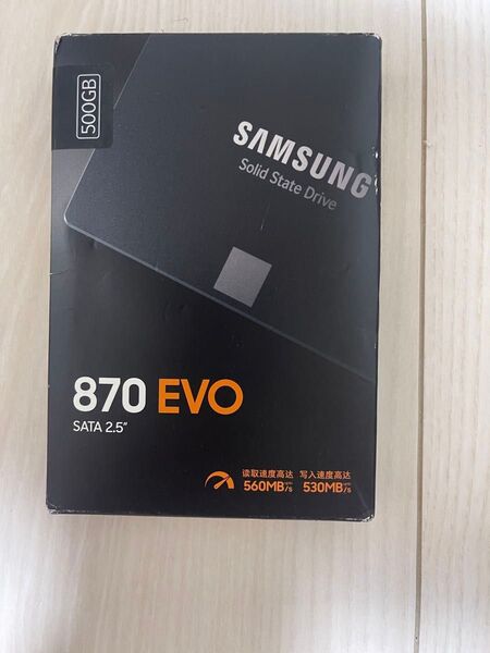 Samsung 870 EVO 500GB SATA 2.5" SSD 未開封