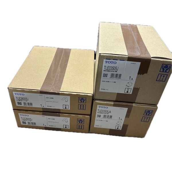 アクアオート 2セット TOTO TLE28SA1W自動水栓 TLE03505JA TLE28005J