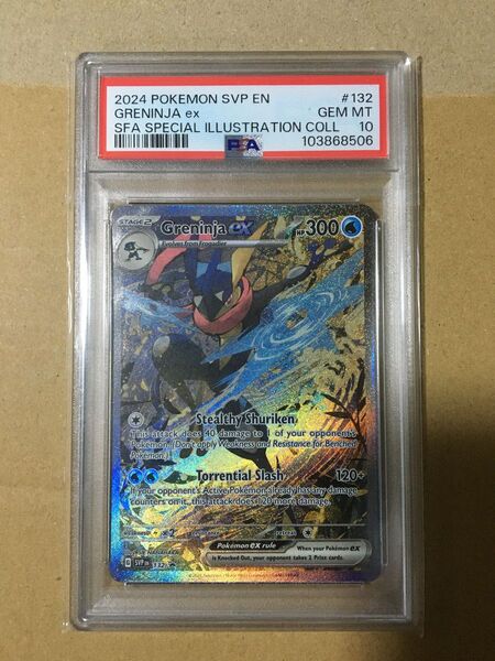 PSA10 英語版 ゲッコウガex プロモ 海外版 ポケモンカード SAR 506