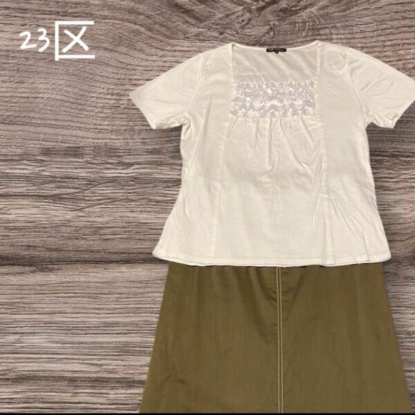 ○美品!大きいサイズ!23区 トップス