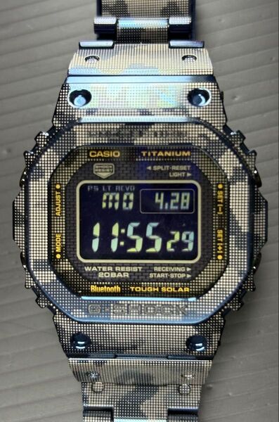 【超激美麗美品】CASIO G-SHOCK GMW-B5000TCF-2JR