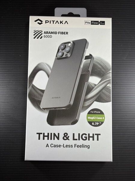 【未開封新品】PITAKA iPhone15 ProMax アラミドケース