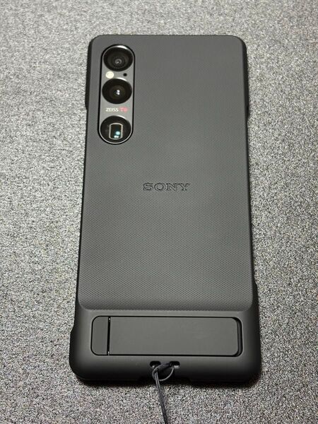 Xperia 1 Ⅵ ブラック SIMフリー 純正ケース付 Sony SOG13 エクスペリア