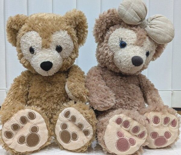 ダッフィー シェリーメイ 公式 東京ディズニーシー ぬいぐるみ Sサイズ ペアセット