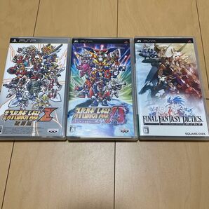 【PSP】 スーパーロボット大戦A PORTABLE他PSPソフト3本セット