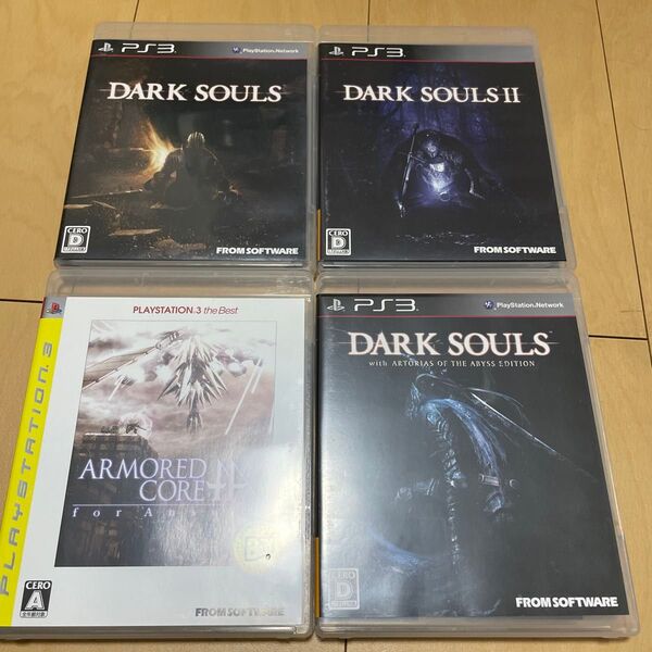 【PS3】 アーマードコア フォーアンサー他フロム系4本セット