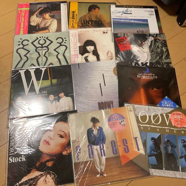 LP レコード 色々ヒット曲12枚セット レコード
