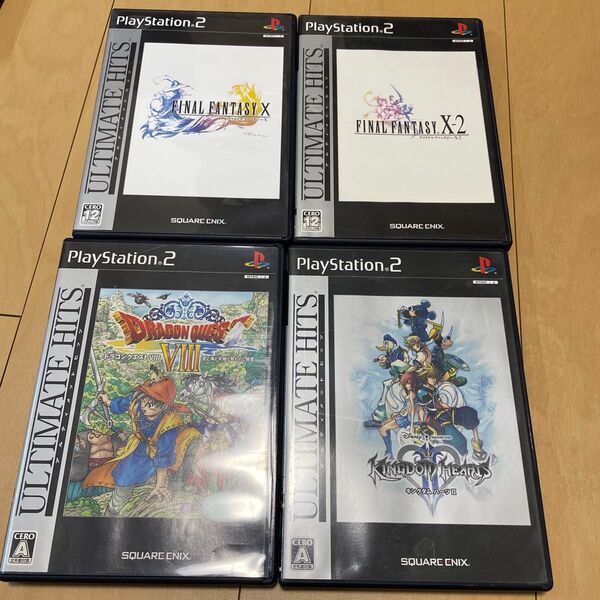 【PS2】 ドラゴンクエストVIII 空と海と大地と呪われし姫君他アルティメットヒッツ4本