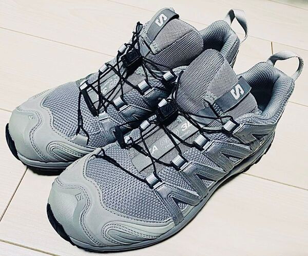 【美品】SALOMON サロモンXA PRO3D グレー シルバー 27.0cm