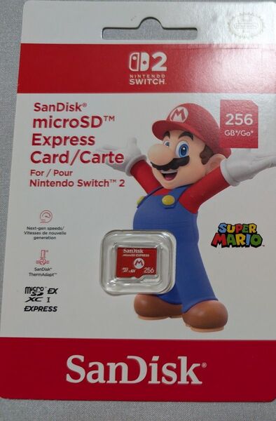 500円OFF microSD Express Card Nintendo Switch2 256GB SanDisk