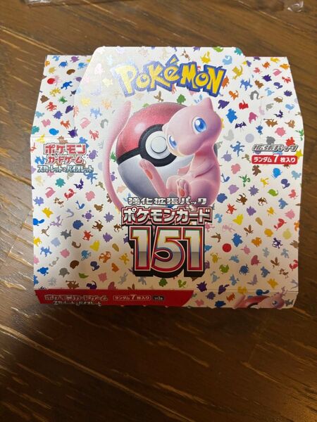 強化拡張パック ポケモンカード151 1BOX 20パック