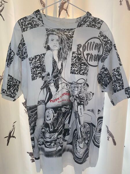ROLLING THUNDER ローリングサンダーTシャツ パルプフィクション 90sヴィンテージ