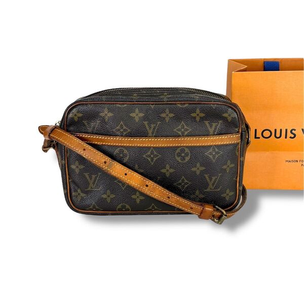 ルイヴィトン トロカデロ23 モノグラムレザー ミニショルダーバッグ LOUIS VUITTON ポシェット