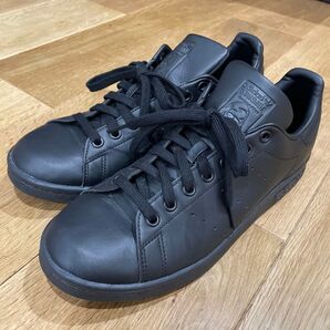 adidas アディダス スタンスミス レザー スニーカー黒 ブラック