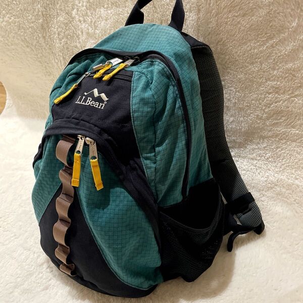 L.L.Bean エルエルビーン グラフチェック 緑 リュック 90s y2k