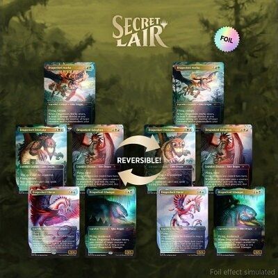 MTG SecretLair Our Boss Is On Vacation They Grow Up So Fast Foil版