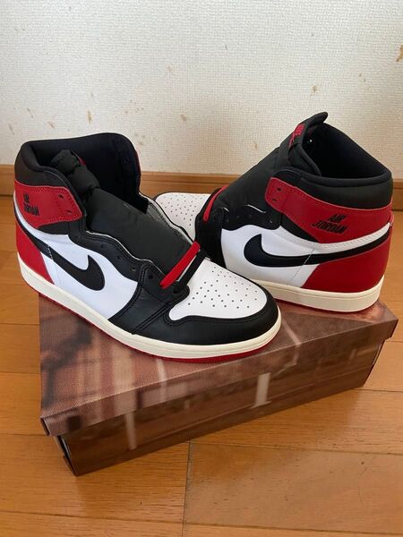ナイキ ジョーダン1 レトロ ハイ OG つま黒 BLACKTOE ブレッド ロイヤル シカゴ 3 4 5 6 7 10 11