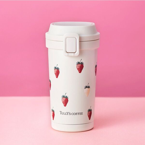 TULLY'S COFFEEストロベリータンブラー いちごタンブラー 新品箱付き