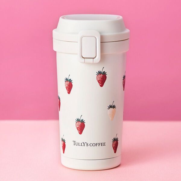 TULLY'S COFFEEストロベリータンブラー いちごタンブラー 新品箱付き