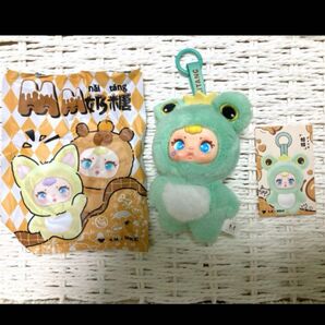 【新品】MM MILK CANDY ぬいぐるみキーホルダー LABUBU