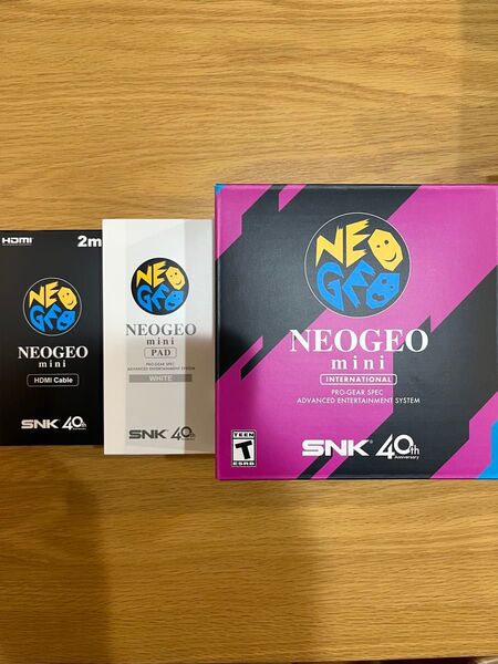 SNK Neogeo mini ネオジオ ミニ インターナショナル レトロゲーム セット