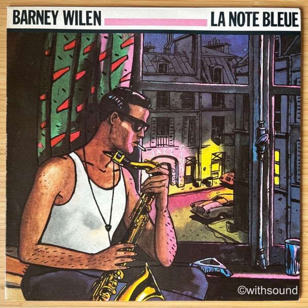 フランスオリジナル BARNEY WILEN La Note Bleue 1987 IDA IDA 010 LP レコード