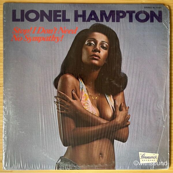 USオリジナル シュリンク付き LIONEL HAMPTON LP 1974 BRUNSWICK BL 754203 レコード