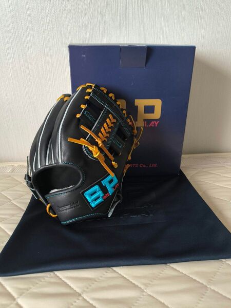 【新品未使用】ジュテルレザー 硬式内野手用グラブ セカンドショート用 右投用 野球 フィニッシュエアレザー