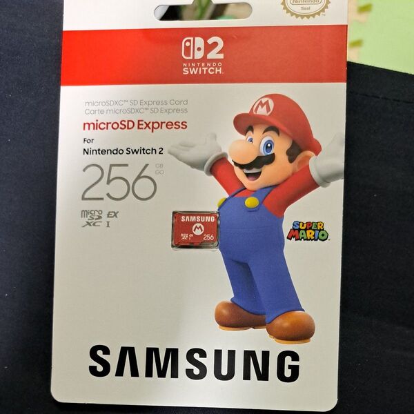 新品未開封 SAMSUNG microSDXCカード 256GB for Nintendo Switch