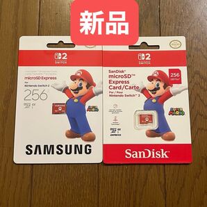 SanDisk microSD Express 256GB & Nintendo switch2 256GB Samsung