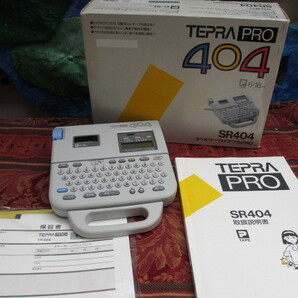TEPRA PRO SR４０４ 印字確認 動作品 テプラ プロ の画像1