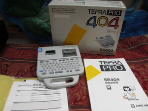 TEPRA PRO SR４０４ 印字確認 動作品 テプラ プロ 