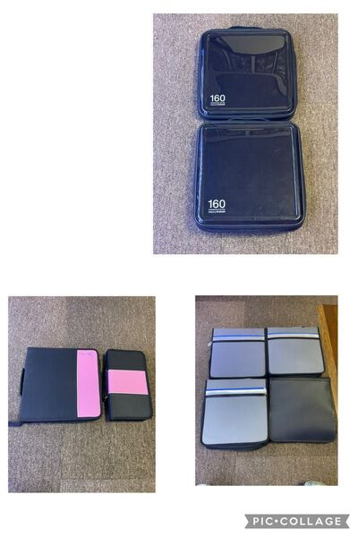 大量おまとめ DVD CD 収納ケース バッグ