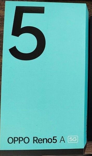 【美品】OPPO Reno5 A 5G 128GB シルバーブラック