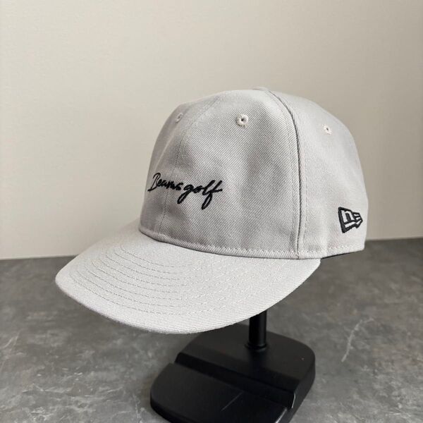 希少 NEW ERA × BEAMS GOLF 別注 9FIFTY ゴルフキャップ ビームス ゴルフ ニューエラ 刺繍