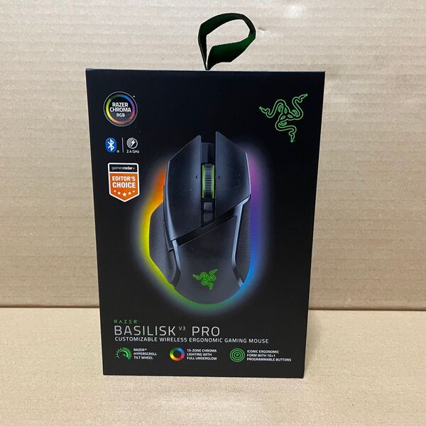 【未開封】 「RAZER ゲーミングマウス BASILISK V3 PRO」 未使用品 RZ01-0462 レイザー