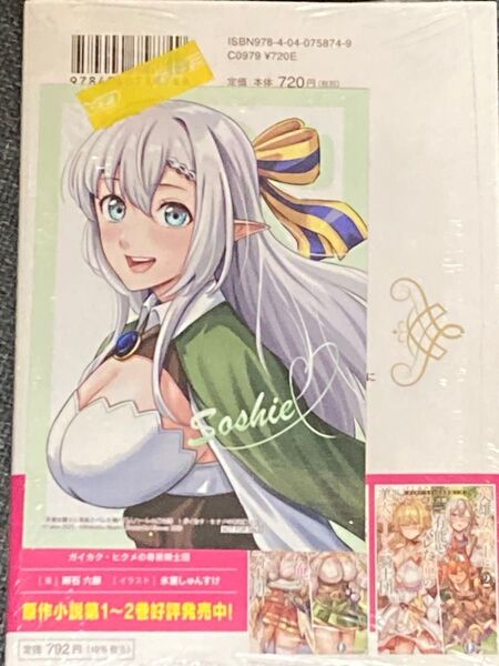 英雄女騎士に有能とバレた俺の美人ハーレム騎士団1 ゲーマーズ特典かきおろしブロマイド付き 未開封 初版